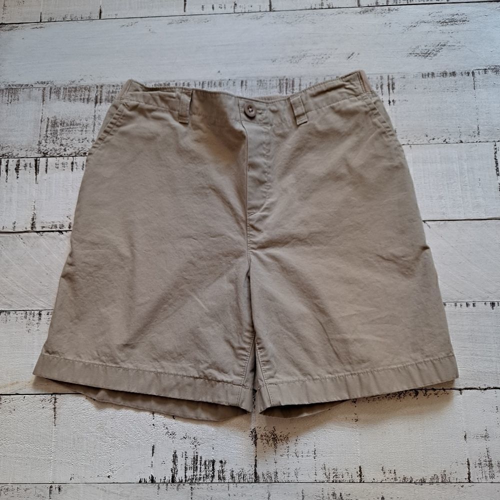 Lands End Shorts Khaki XLarge 14/16